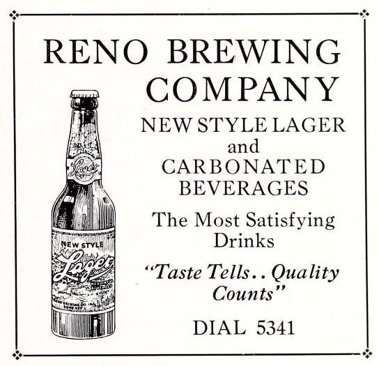 Reno Brewing Company Near Beer